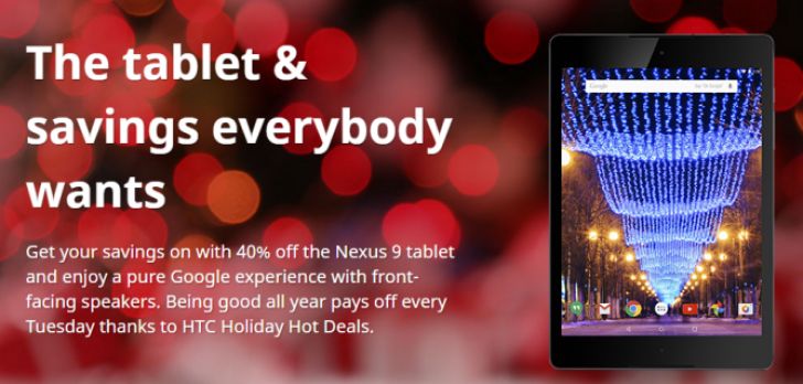 Fotografía - [Offre Alerte] Nexus 9 sur HOT HTC Offres Promo nouveau-40% de réduction jusqu'à épuisement des stocks